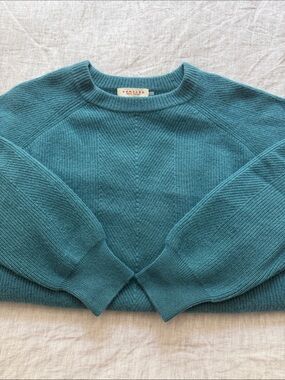 DEMYLEE cashmere sweater size Small in teal